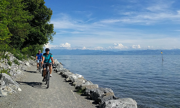 Cycle track Lake Constance