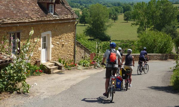 North of Burgundy cycling holidays